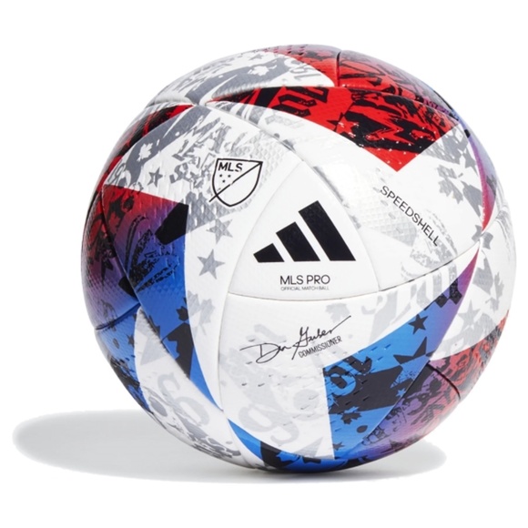 Adidas MLS Pro 2023 Official Match Soccer Ball HT9026 (White) - Picture 3 of 4